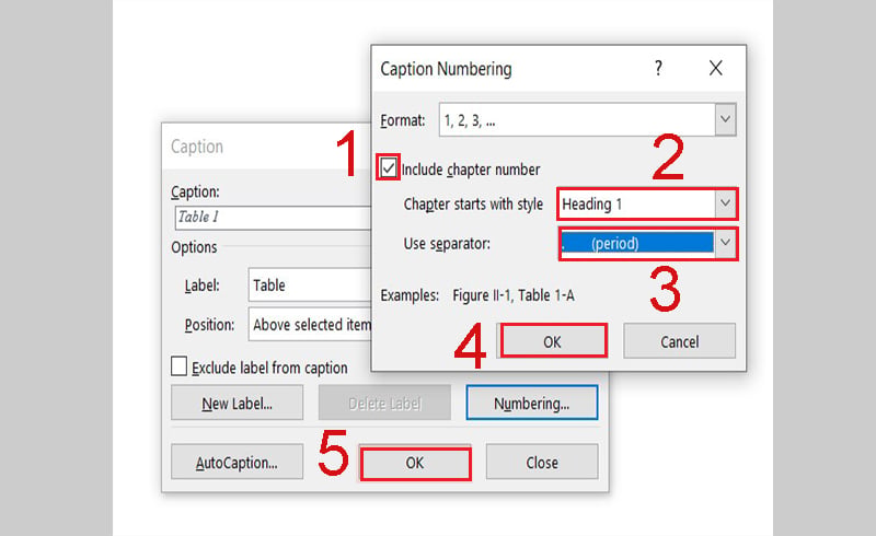 Cách tạo mục lục cho bảng biểu, hình ảnh trong Word tự động đơn giản