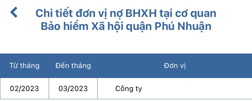VssID có thông báo khi công ty chậm đóng BHXH không?