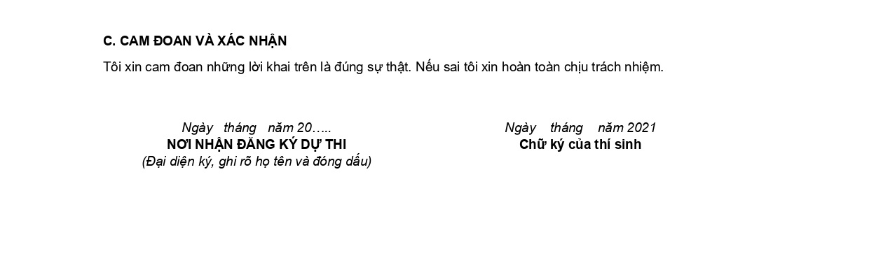 Mẫu phiếu điều chỉnh nguyện vọng đăng ký xét tuyển vào đại học, cao đẳng 2023