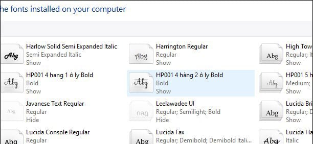 Mẫu font chữ tập viết tiểu học đẹp nhất