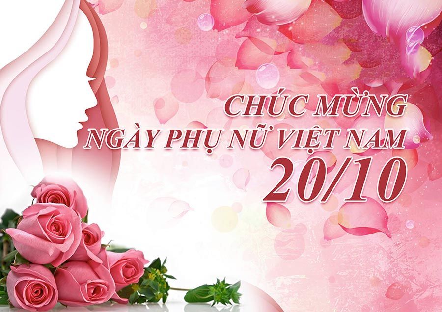 Mẫu ảnh chúc mừng 20/10 đẹp nhất