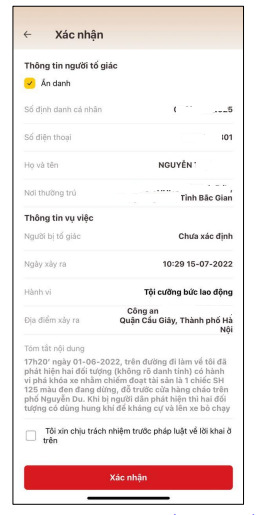 Tố giác tội phạm online cách thức thực hiện như thế nào?