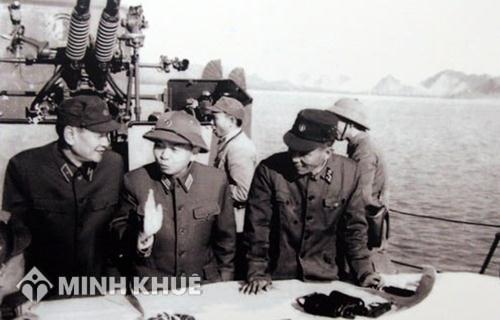Trong chuyến kiểm tra vùng biển Quảng Ninh sau chiến dịch phá thủy lôi năm 1973, Đại tướng Võ Nguyên Giáp khẳng định: 