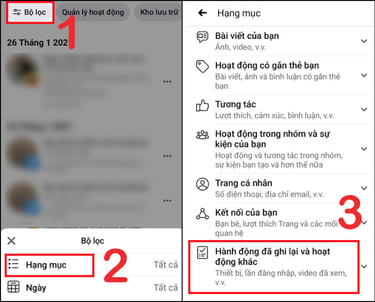 Cách xem lại những bài đã ẩn trên Facebook bằng điện thoại và máy tính