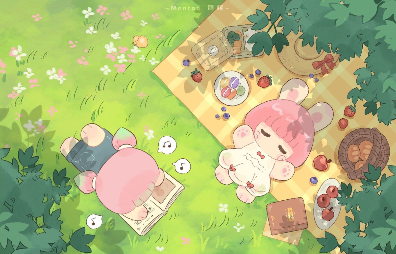 Hình nền cute dễ thương, đáng yêu cho điện thoại, máy tính