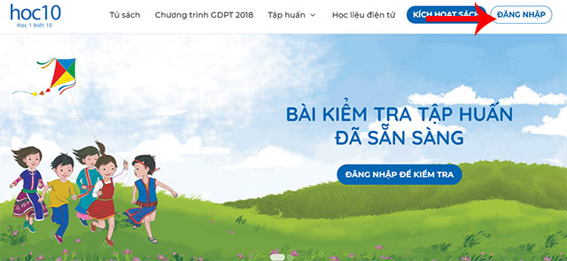 Hướng dẫn làm bài kiểm tra tập huấn sách Cánh Diều năm 2023