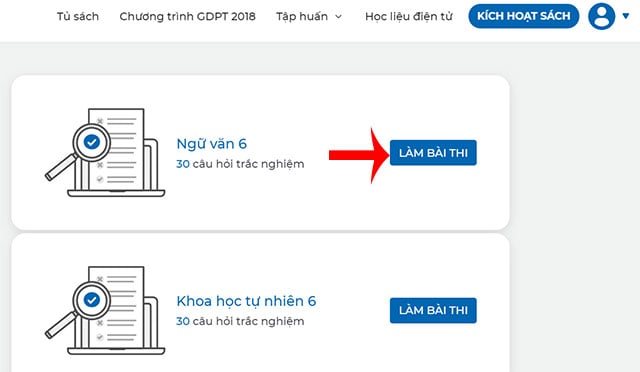 Hướng dẫn làm bài kiểm tra tập huấn sách Cánh Diều năm 2023
