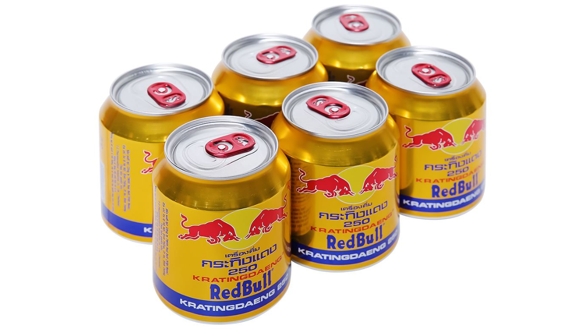 Bò húc - redbull bao nhiêu calo? Uống bò húc có tốt hay không