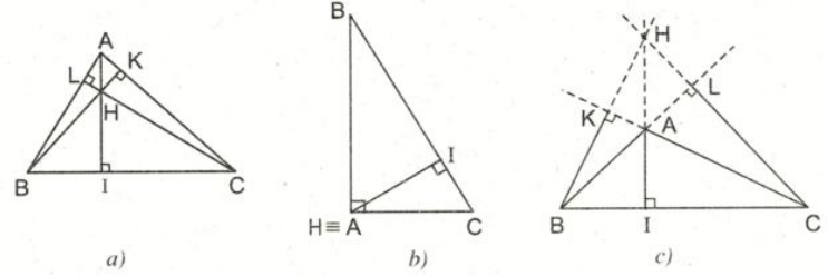 Đường cao là gì? Tính chất và một số công thức về đường cao?