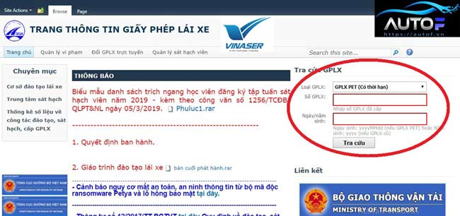 Cách phân biệt bằng lái xe thật và giả
