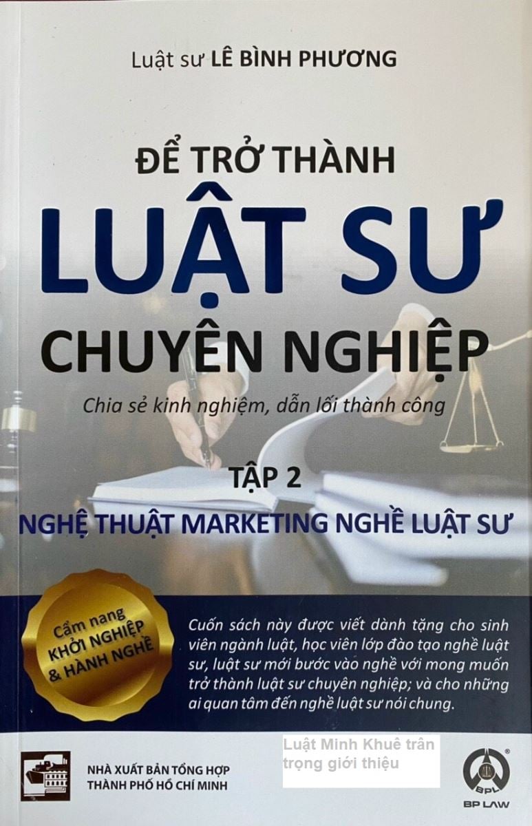 Để trở thành Luật sư chuyên nghiệp (Tập 2)