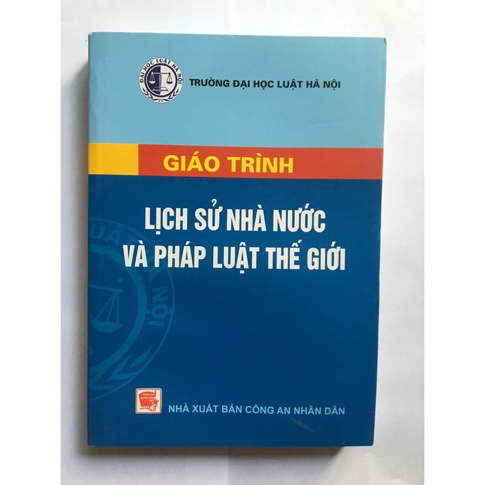 Giáo trình Lịch sử nhà nước và pháp luật thế giới - trường Đại học luật Hà Nội
