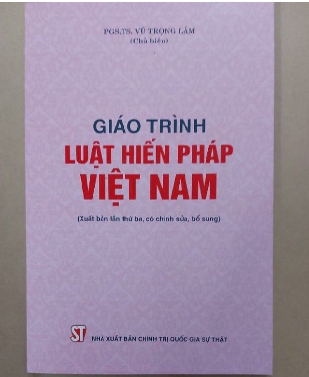 Giáo trình Luật Hiến pháp Việt Nam - PGS.TS Vũ Trọng Lâm