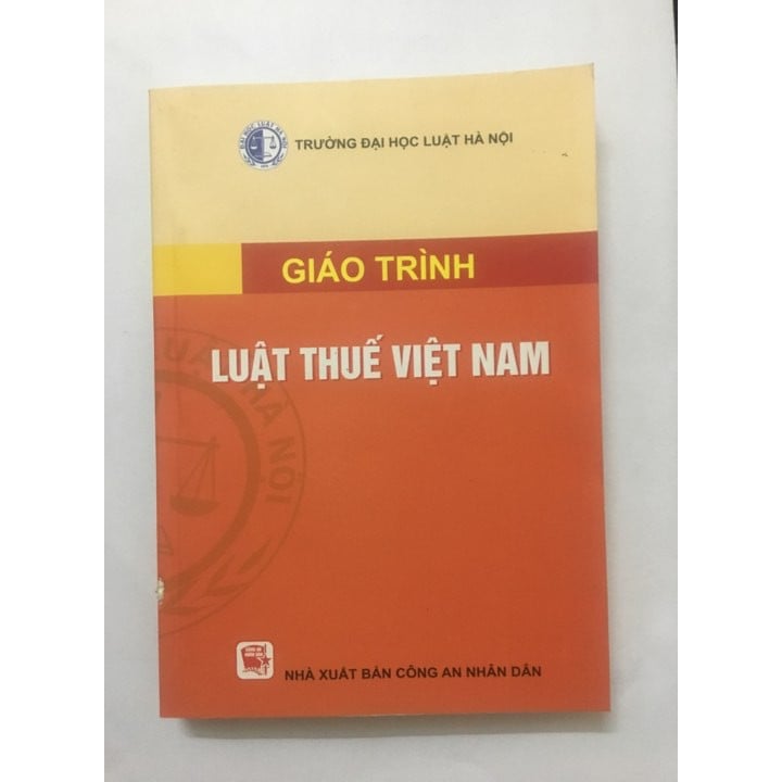 Giáo trình Luật thuế Việt Nam - Trường Đại học Luật Hà Nội