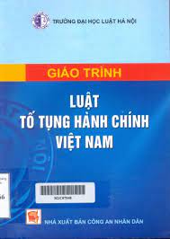 Giáo trình Luật tố tụng hành chính - Trường Đại học luật Hà Nội