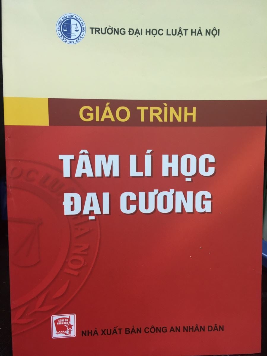 Giáo trình Tâm lí học đại cương của Trường Đại học Luật Hà Nội