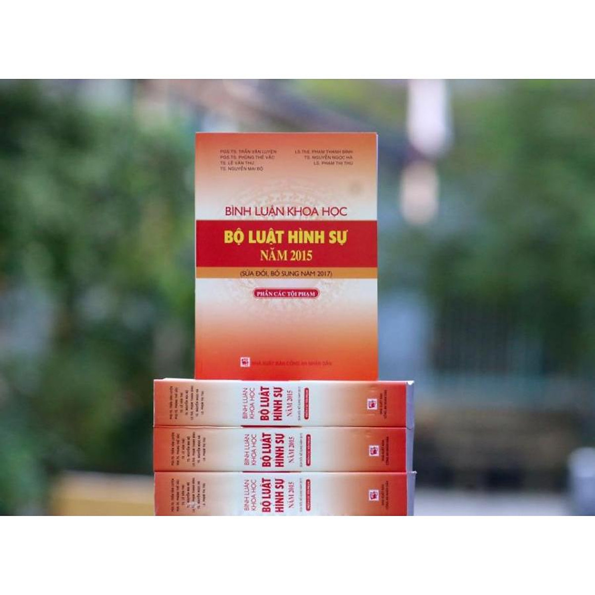 Sách Bình luận khoa học Bộ Luật Hình Sự năm 2015 được sửa đồi, bổ sung năm 2017 (phần các tội phạm) - Tác giả PGS.TS Trần Văn Luyện- PGS.TS Phùng Thế Vắc