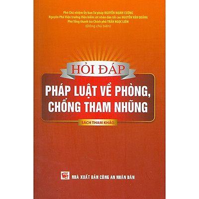 Sách Hỏi đáp pháp luật về phòng, chống tham nhũng