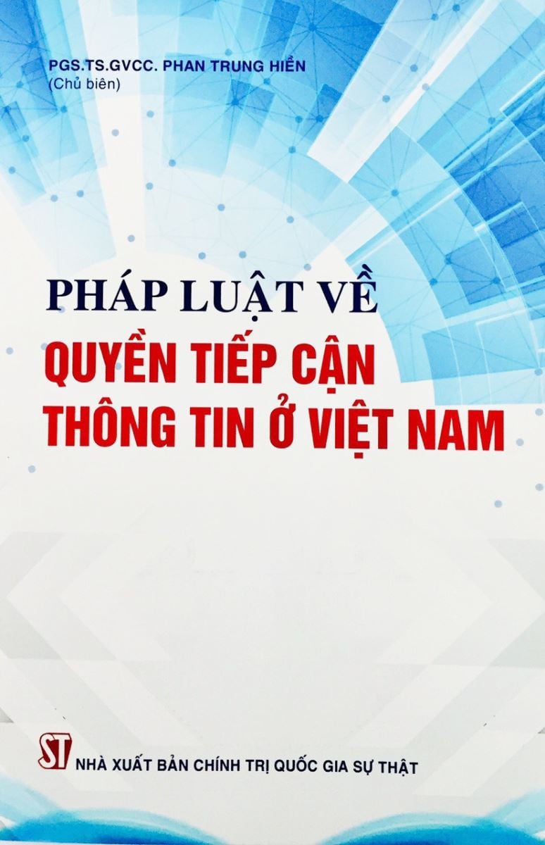 Sách Pháp luật về quyền tiếp cận thông tin ở Việt Nam