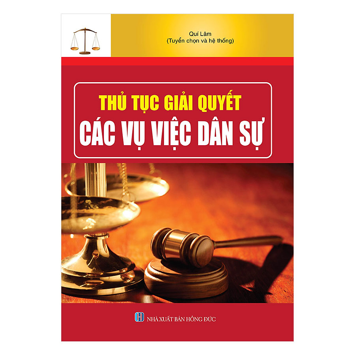 Sách Thủ tục giải quyết các vụ việc dân sự