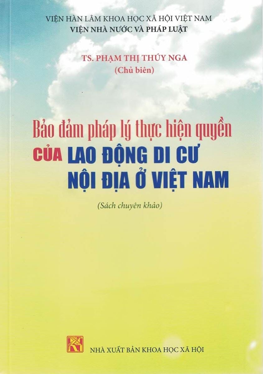 Sách Bảo đảm pháp lý thực hiện quyền của lao động di cư nội địa ở Việt Nam