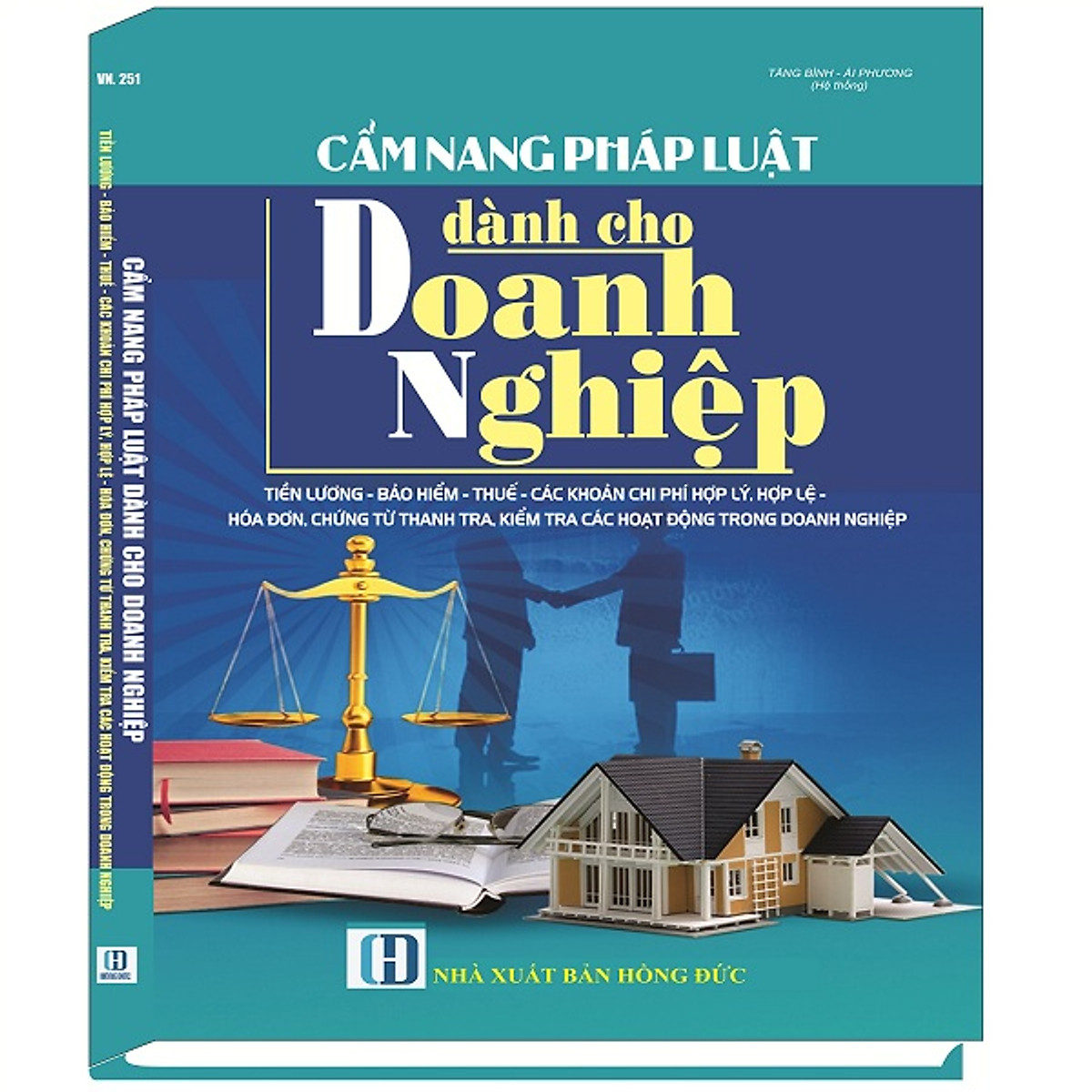Sách Cẩm nang pháp luật dành cho doanh nghiệp (Tăng Bình - Ái Phương)