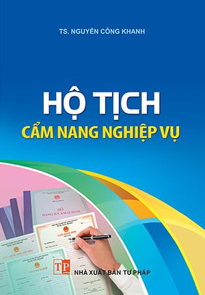 Sách Hộ tịch - Cẩm nang nghiệp vụ