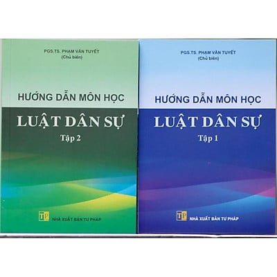Sách Hướng dẫn môn học Luật dân sự - Tập 1 và Tập 2