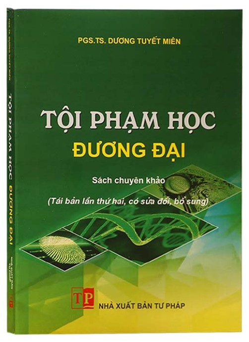 Sách Tội phạm học đương đại - PGS.TS. Dương Tuyết Miên