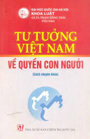Sách chuyên khảo Tư tưởng Việt Nam về quyền con người