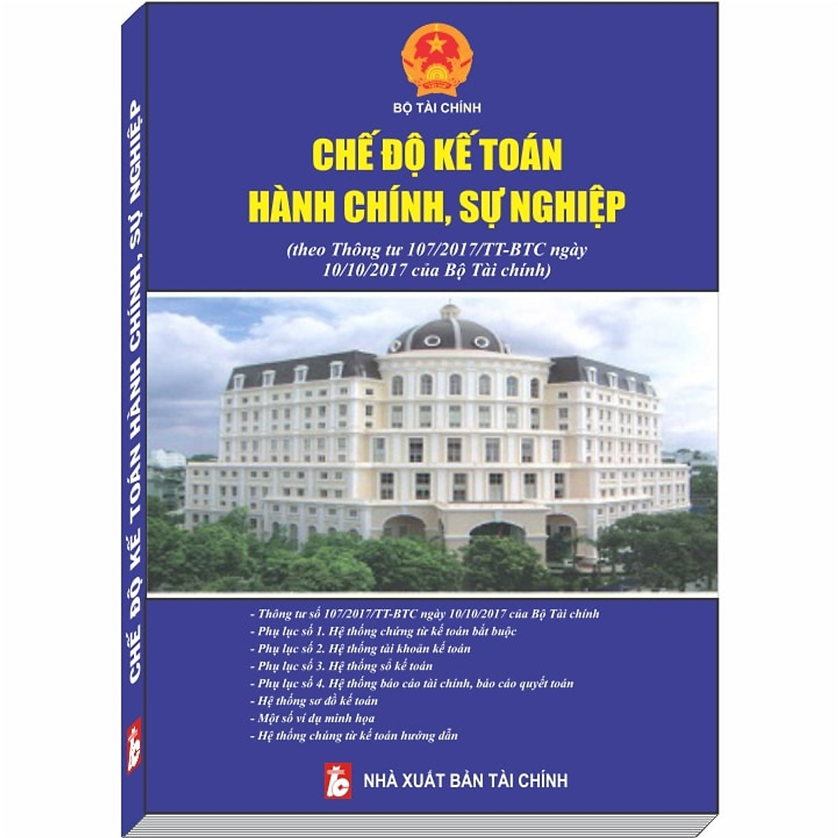 Sách Chế độ kế toán đơn vị hành chính sự nghiệp (Bộ tài chính)