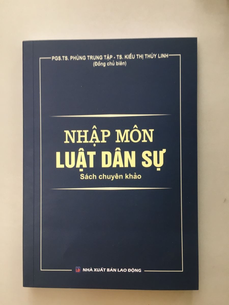 Sách chuyên khảo Nhập môn Luật dân sự