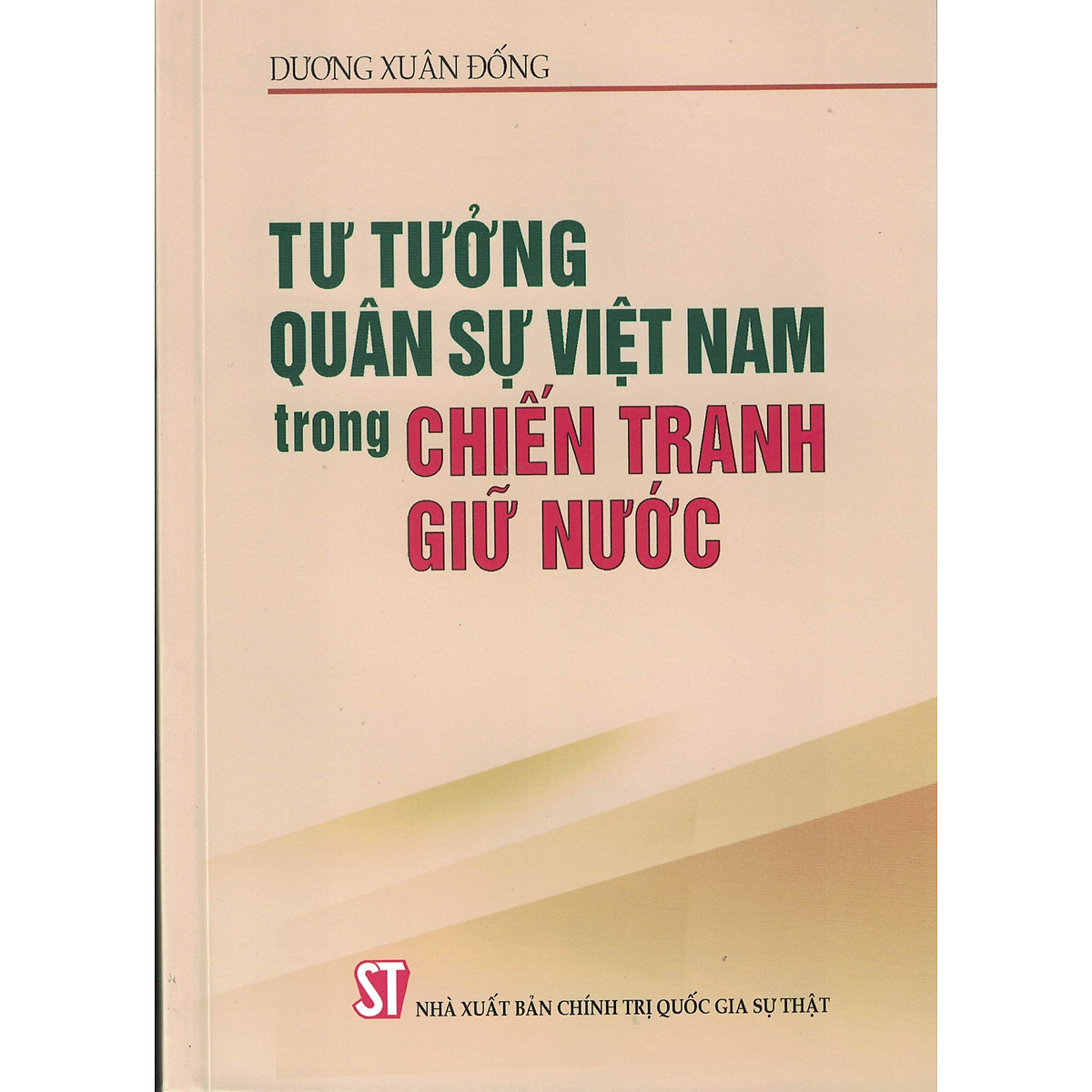 Sách Tư tưởng quân sự Việt Nam trong chiến tranh giữ nước\