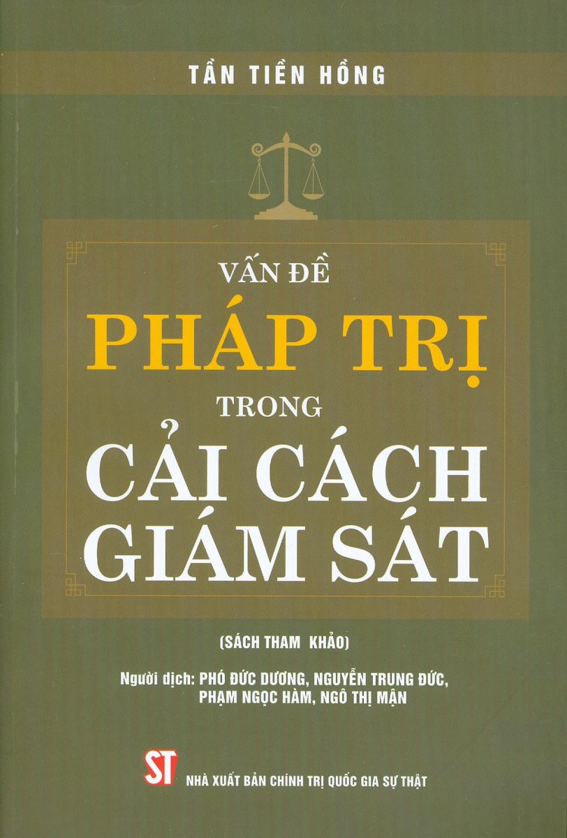 Sach tham khảo Vấn đề pháp trị trong cải cách giám sát