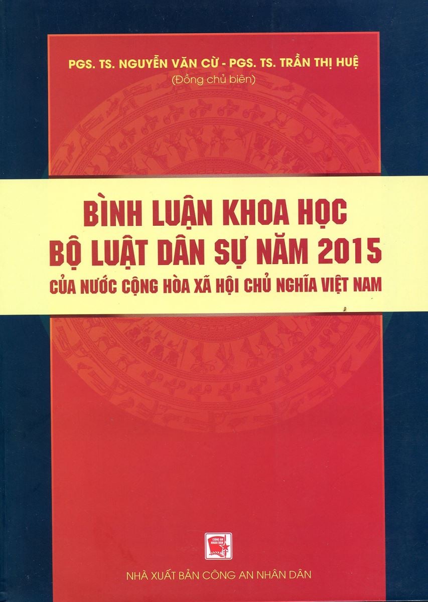 Sách Bình luận khoa học Bộ luật dân sự năm 2015 (PGS.TS. Nguyễn Văn Cừ)