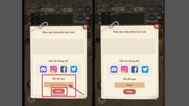 Cách chơi và code tiệm lẩu Đường Hạnh Phúc mới nhất