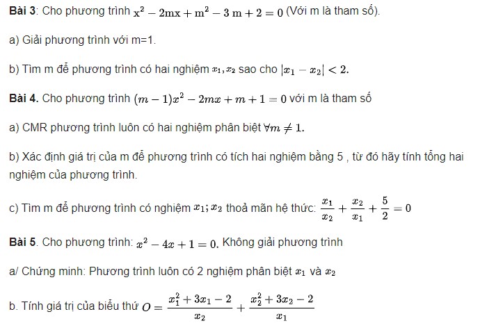 Đề cương ôn tập học kì 2 môn Toán lớp 9 mới nhất năm 2022 - 2023