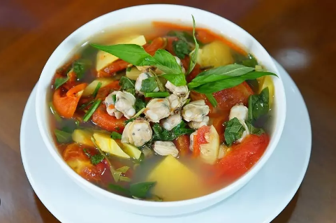 Cách nấu canh chua ngao thanh đạm cho những ngày trời oi bức