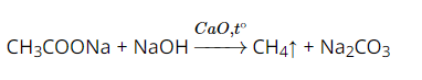 Cân bằng phản ứng sau CH3COONa + NaOH → CH4 + Na2CO3