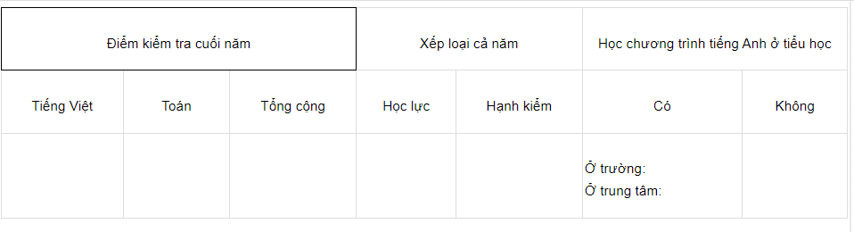 Mẫu đơn xin vào học lớp 6 mới nhất năm 2023 và cách viết