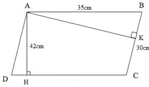 Công thức tính chu vi, diện tích hình bình hành chính xác nhất
