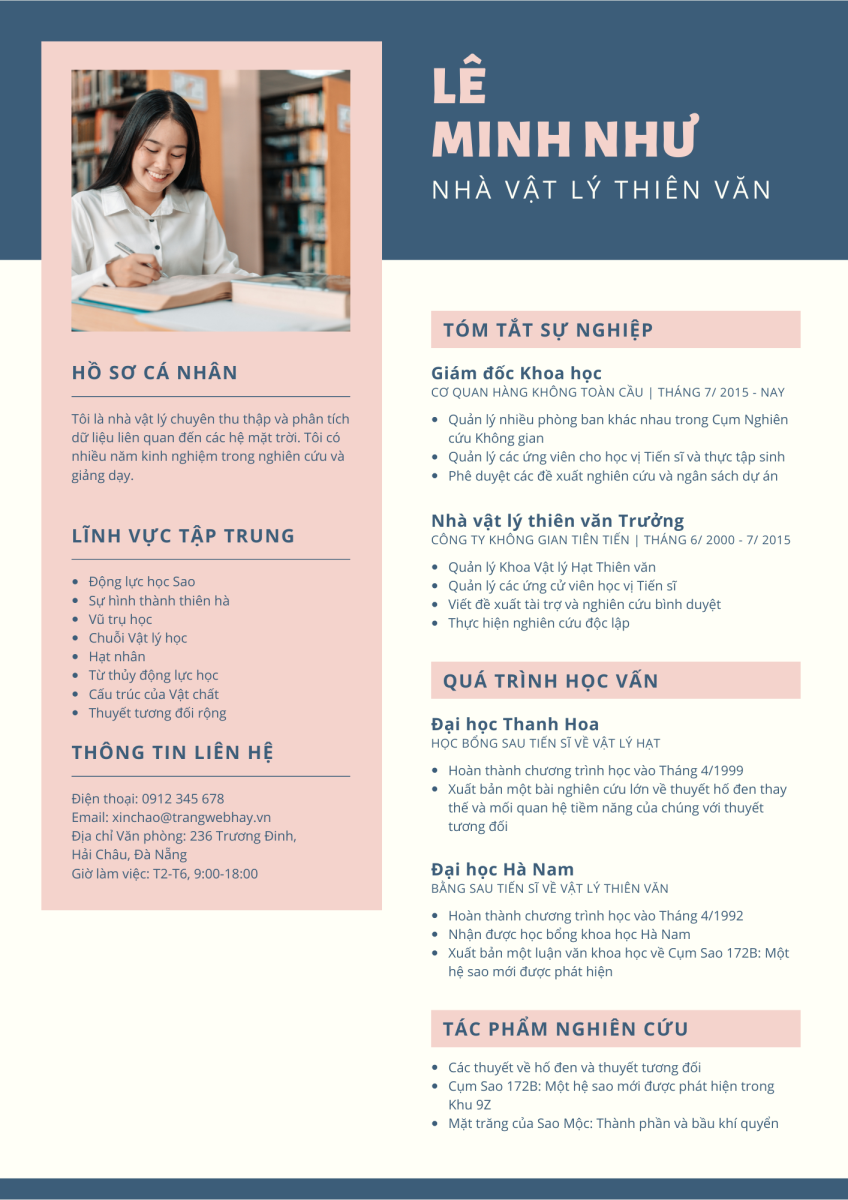 Mẫu CV xin việc đơn giản, chuyên nghiệp mới nhất năm 2022