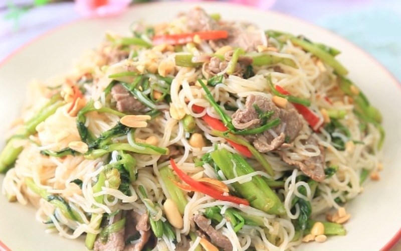 Tổng hợp các cách làm bún xào thơm ngon hấp dẫn dễ làm