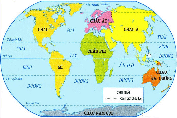 Giải Vở bài tập Địa lý dành cho lớp 5 bài 29: Ôn tập