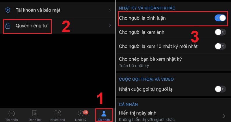 Tại sao không xem được bình luận trên Zalo?