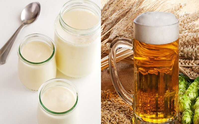 Cách rửa mặt bằng bia để da mịn màng