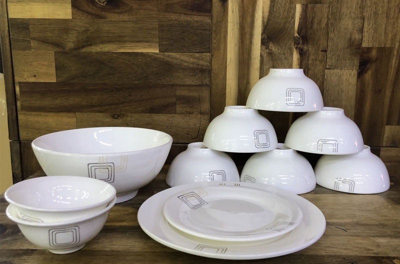 Bộ quà tặng chén dĩa tô siêu đẹp chất lượng tặng mẹ nhân ngày 20/10