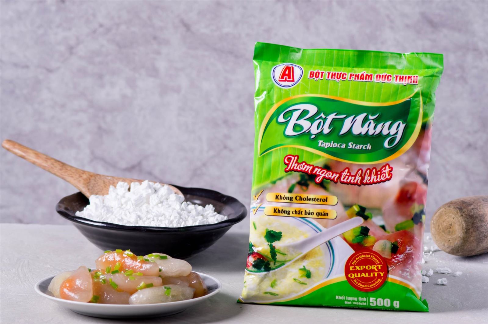 Cách nhận biết bột năng và bột mỳ