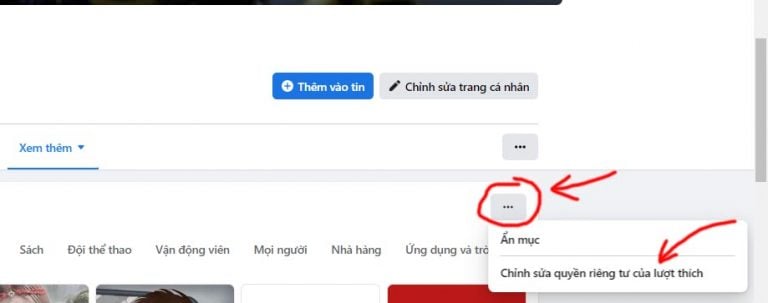Cách để người khác không thấy mình like, comment trên trang Facebook