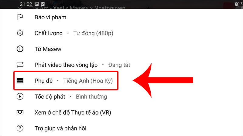 Cách bật, tắt, tùy chỉnh hiển thị phụ đề YouTube trên điện thoại